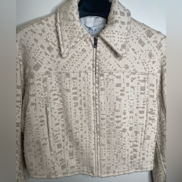 NWT IRO LEONI CROPPED JACKET Size FR 34 (XS/S) $545 - Picture 7 of 16